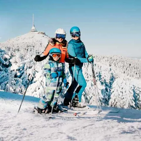 1-day ski passes Ještěd